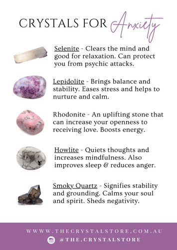 Anxiety Crystal Kit