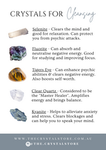 Cleansing Crystal Kit