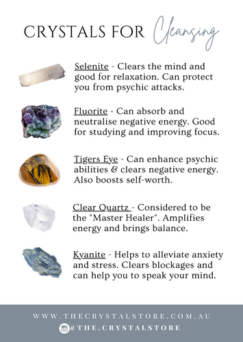 Cleansing Crystal Kit