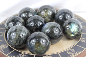 Labradorite Spheres