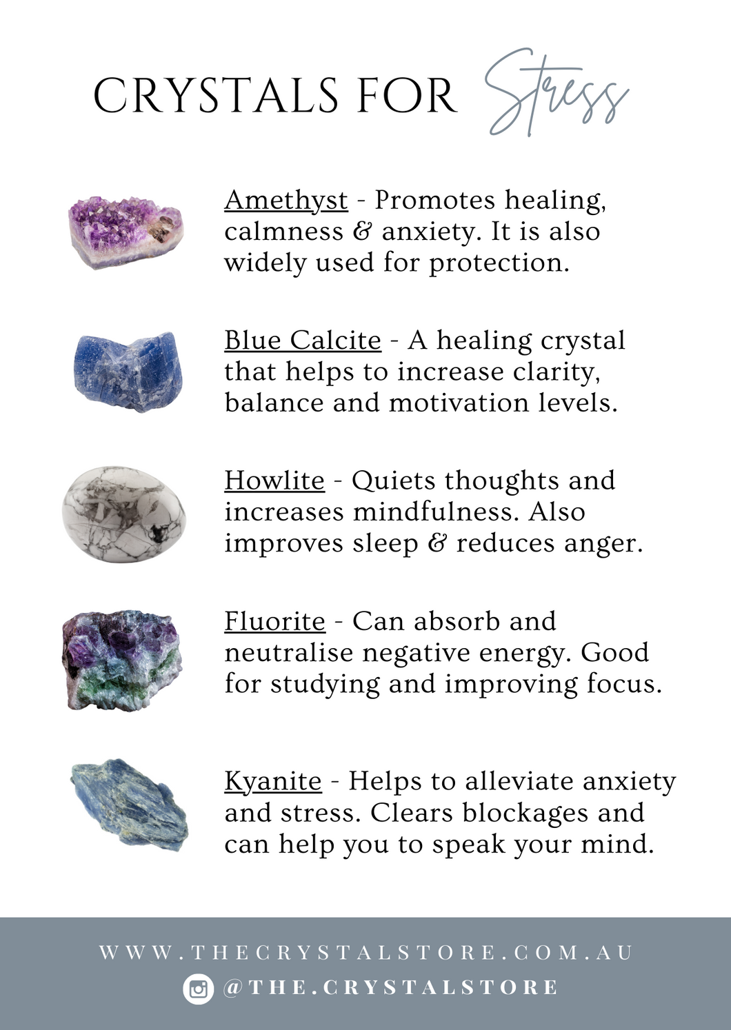 Stress Crystal Kit