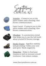 Sagittarius Zodiac Crystal Bundle