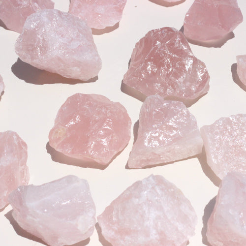 Rose Quartz Raw Chunks