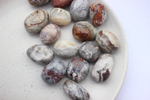 Mexican Lace Agate Tumbles