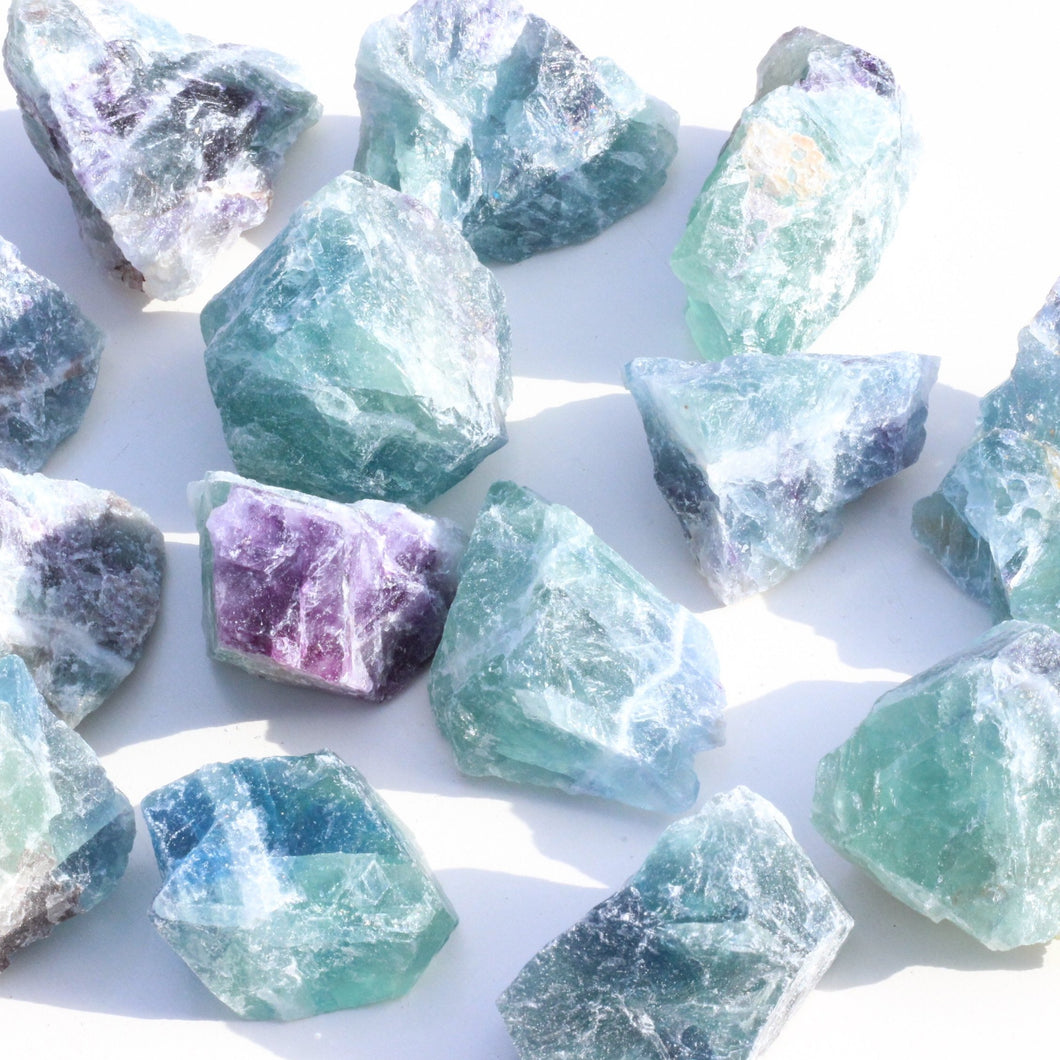 Fluorite Raw Chunks