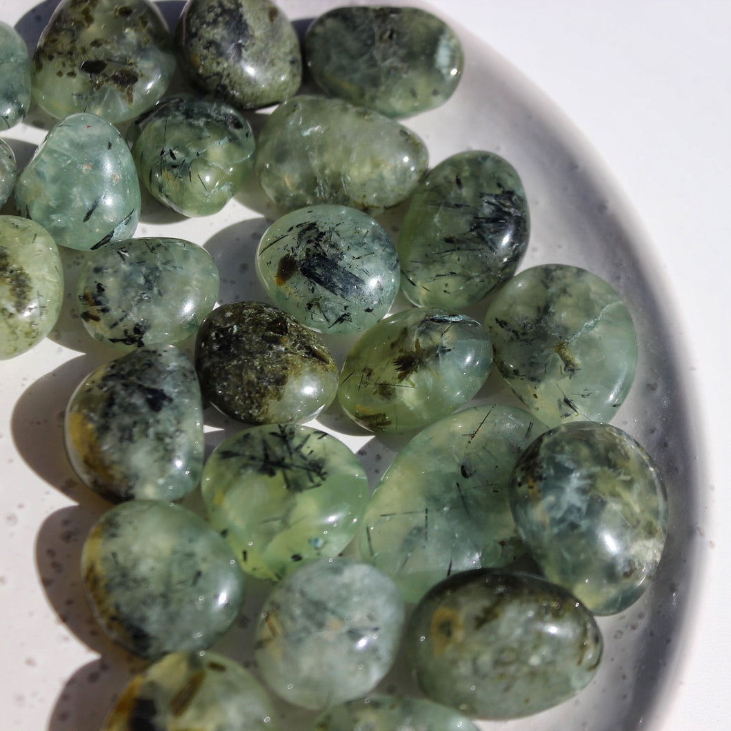 Prehnite Tumble Stone