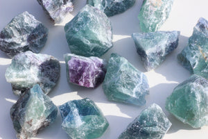 Fluorite Raw Chunks