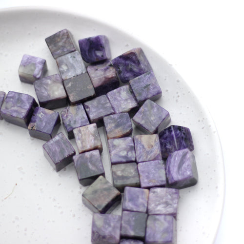 Charoite Small Cubes