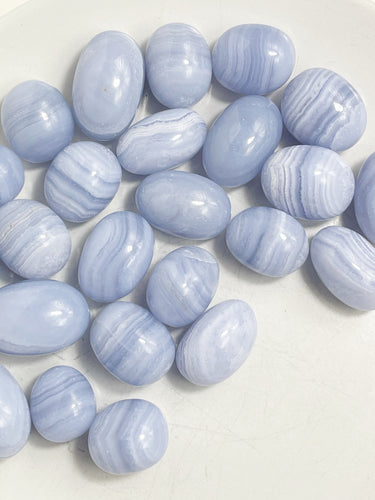 Blue Lace Agate Tumble Stone