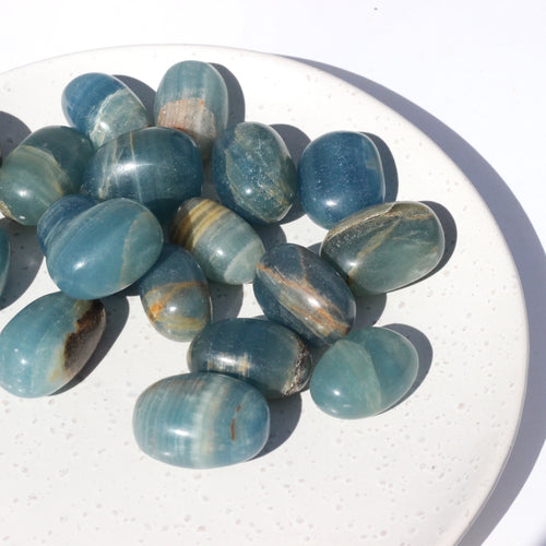 Blue Onyx Tumble Stone