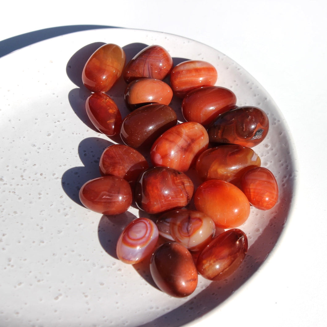 Carnelian Mini Tumble Stone