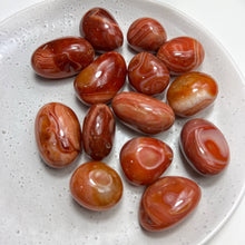 Banded Carnelian Tumble Stone